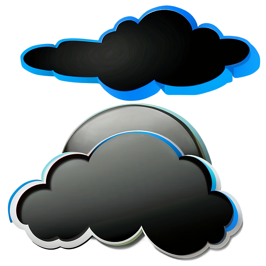 Simple Cloud Vector Shape Png 7 PNG Image