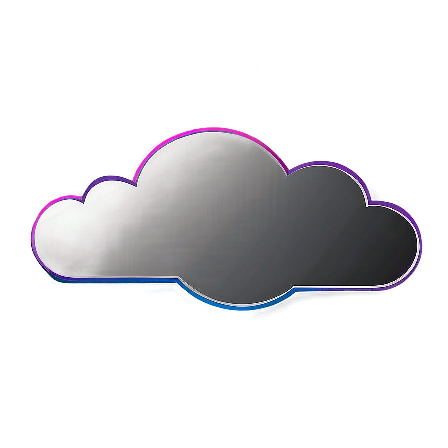 Simple Cloud Vector Shape Png Ubs2 PNG Image