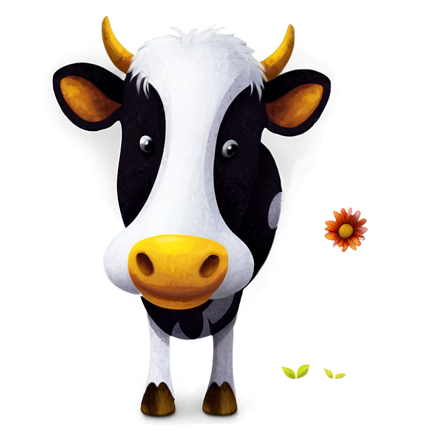 Simple Cow Icon Png Llo93 PNG Image