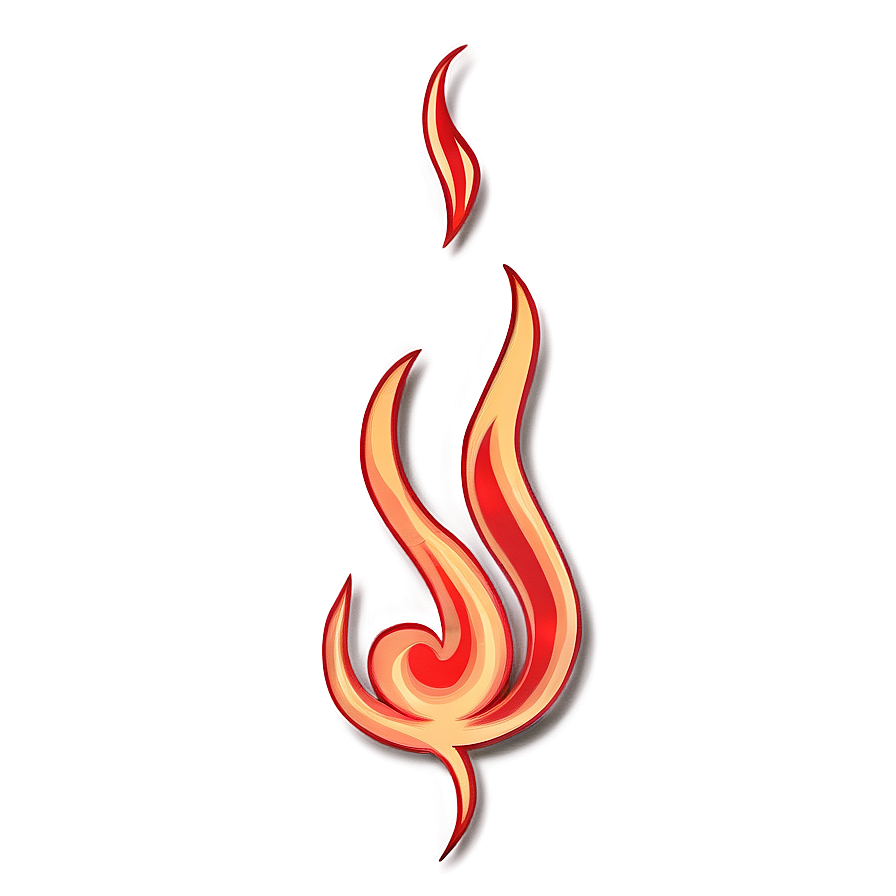 Simple Flame Drawing Png Yja10 PNG Image