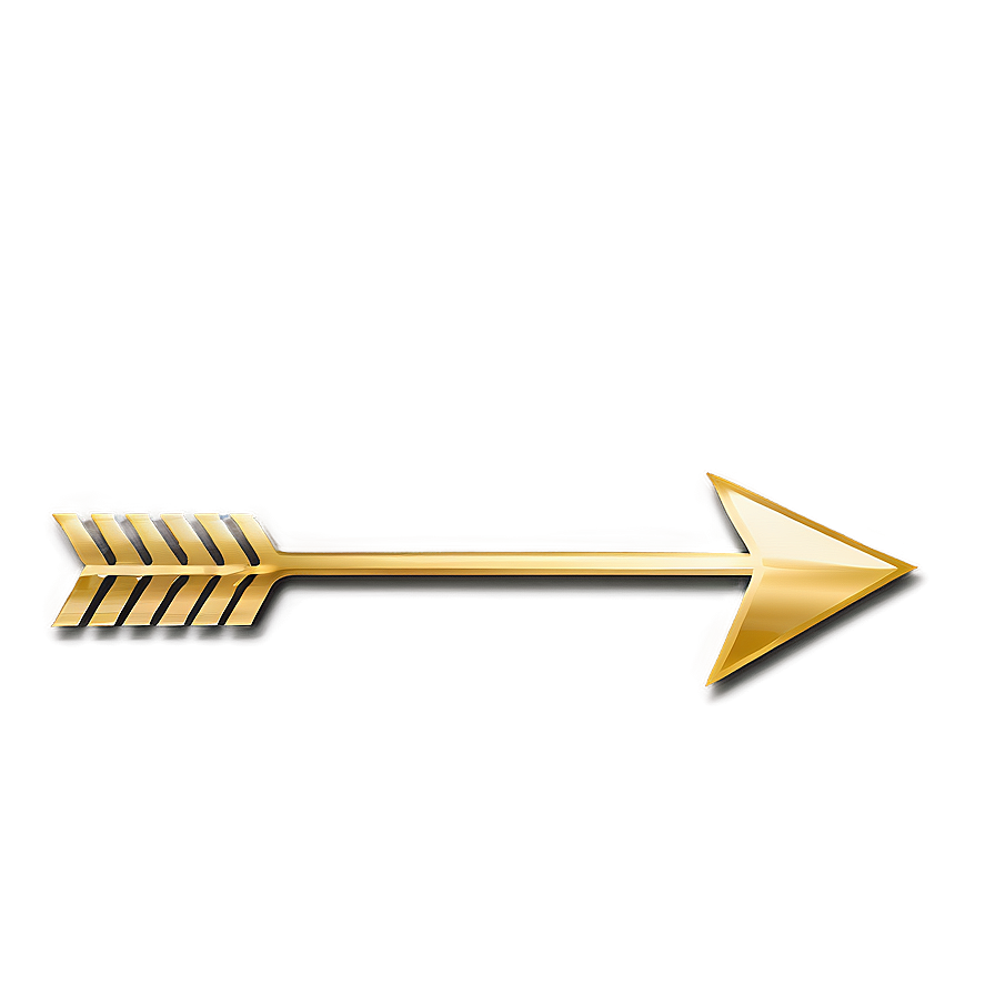 Simple Gold Arrow Logo Png 15 PNG Image