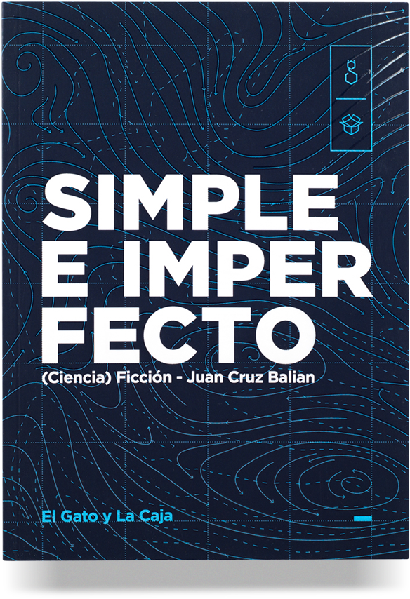 Simple Imperfecto Book Cover PNG Image