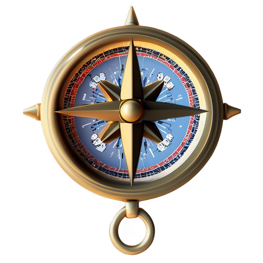 Simple Line Compass Png 32 PNG Image