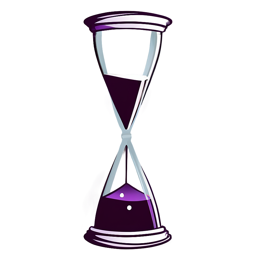 Simple Line Hourglass Png Bjw70 PNG Image