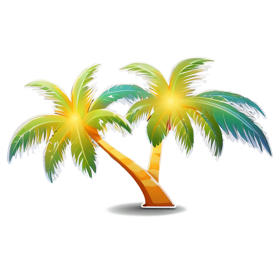 Simple Palm Tree Emoji Png 17 PNG Image