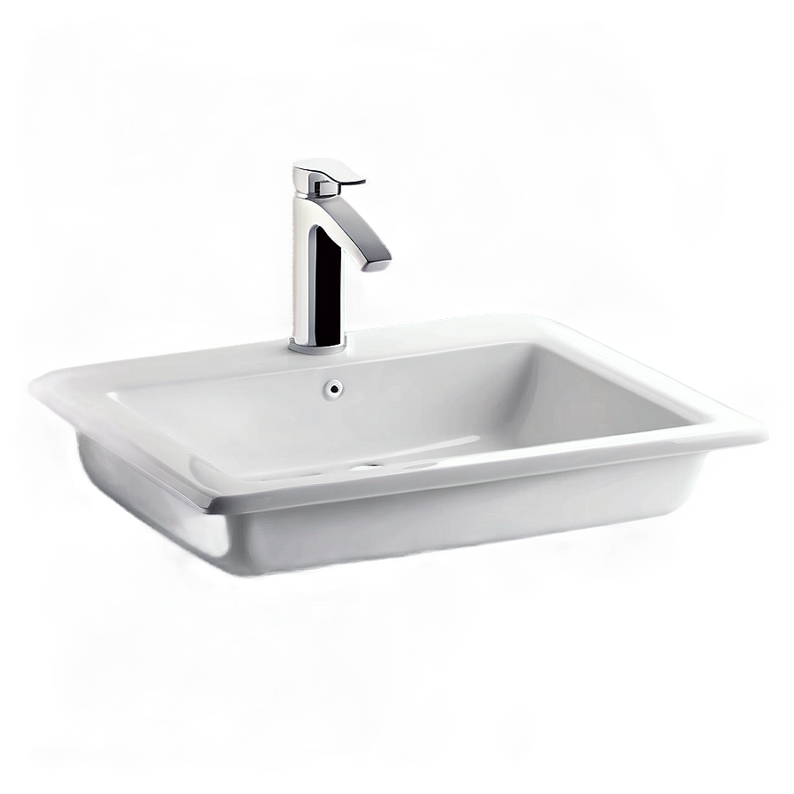 Simple Rectangular Sink Png Vom PNG Image