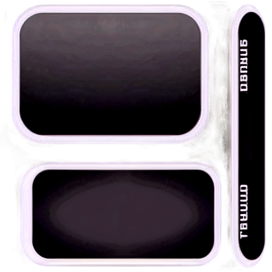 Simple Rounded Rectangle Template Png Rmc PNG Image