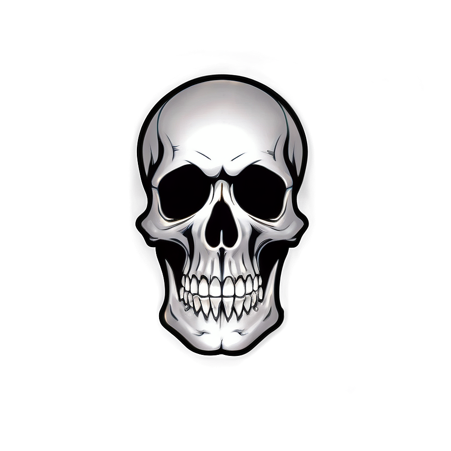 Simple Skull Logo Png Tcg PNG Image