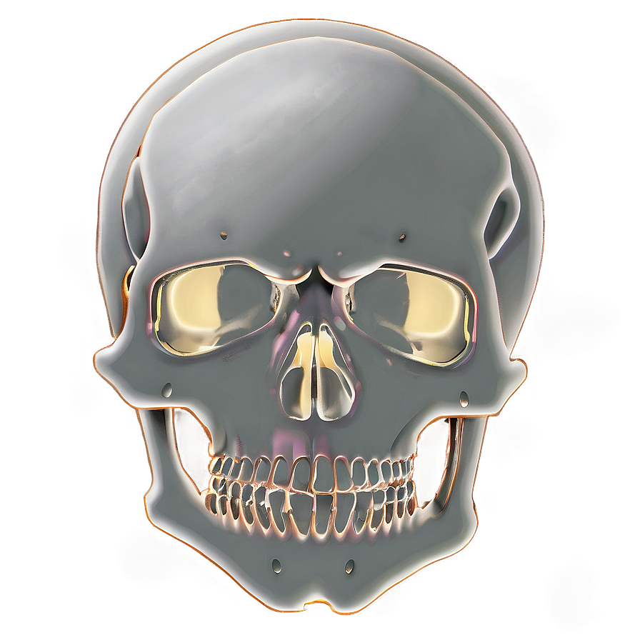 Simple Skull Silhouette Png Xcm PNG Image