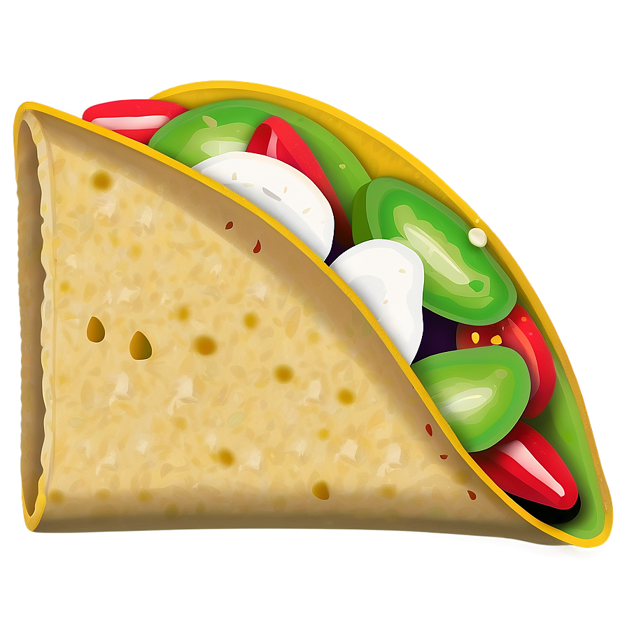 Simple Taco Clipart Png 06262024 PNG Image