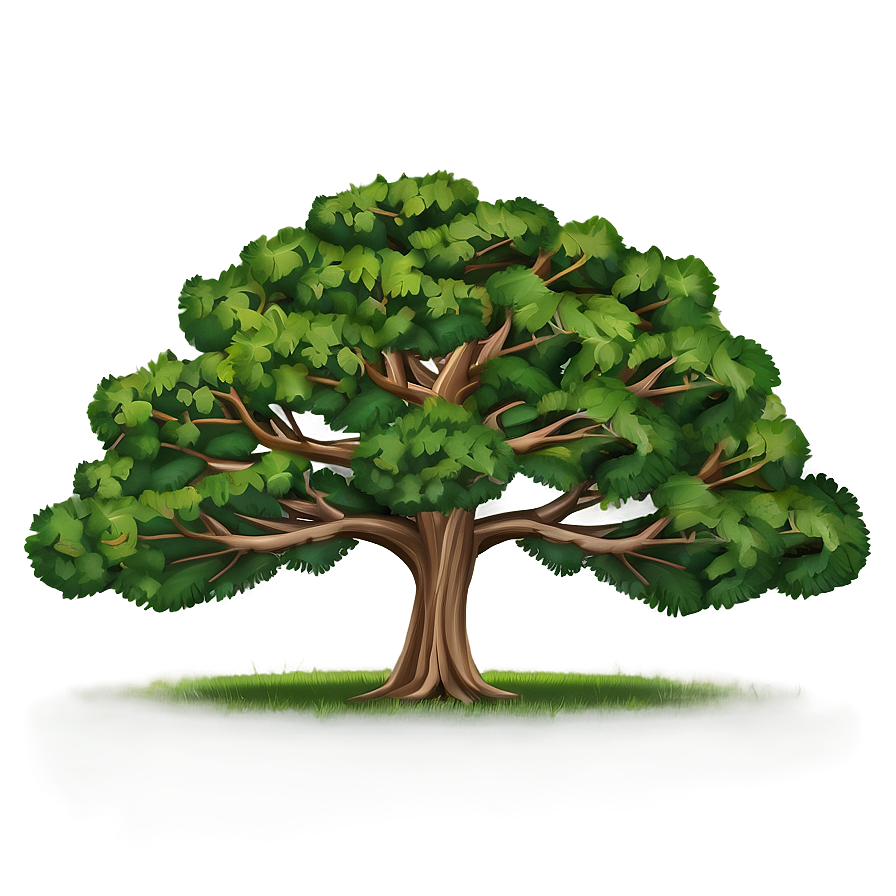 Simple Tree Drawing Png Hrm PNG Image