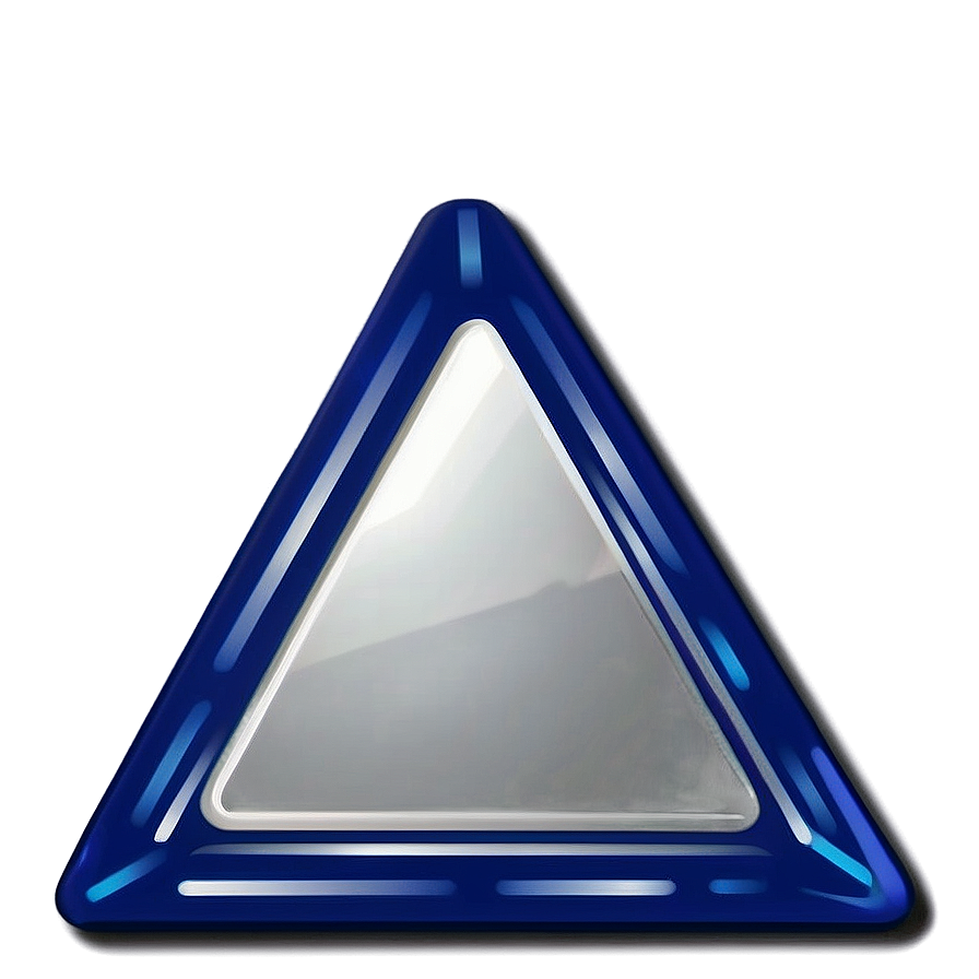 Simple Triangle Icon Png Pve PNG Image