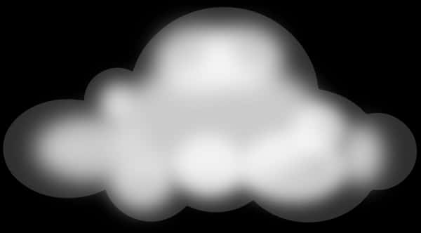 Simplified Cloud Graphic PNG Image