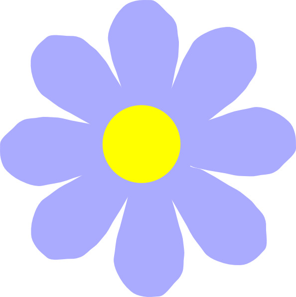 Simplified Flower Illustration PNG Image