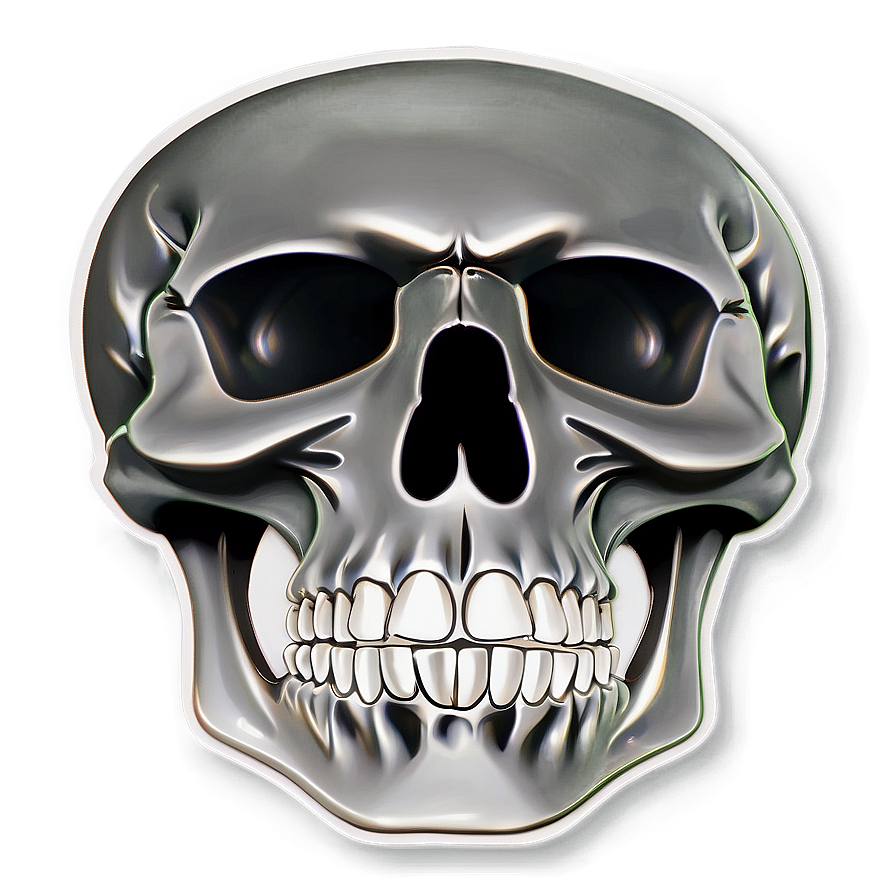 Simplistic Skull Logo Png 06282024 PNG Image