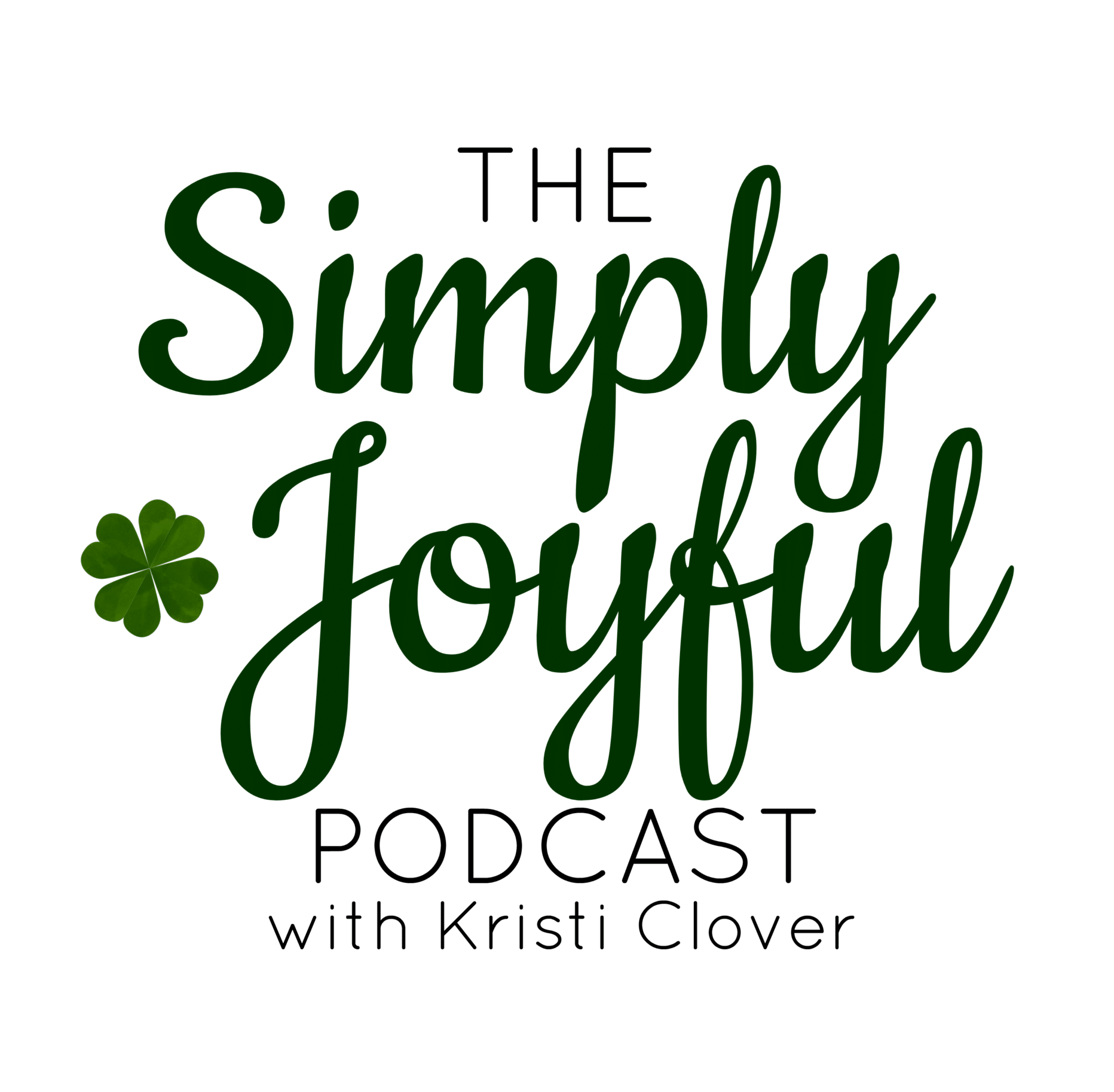 Simply Joyful Podcast Logo PNG Image