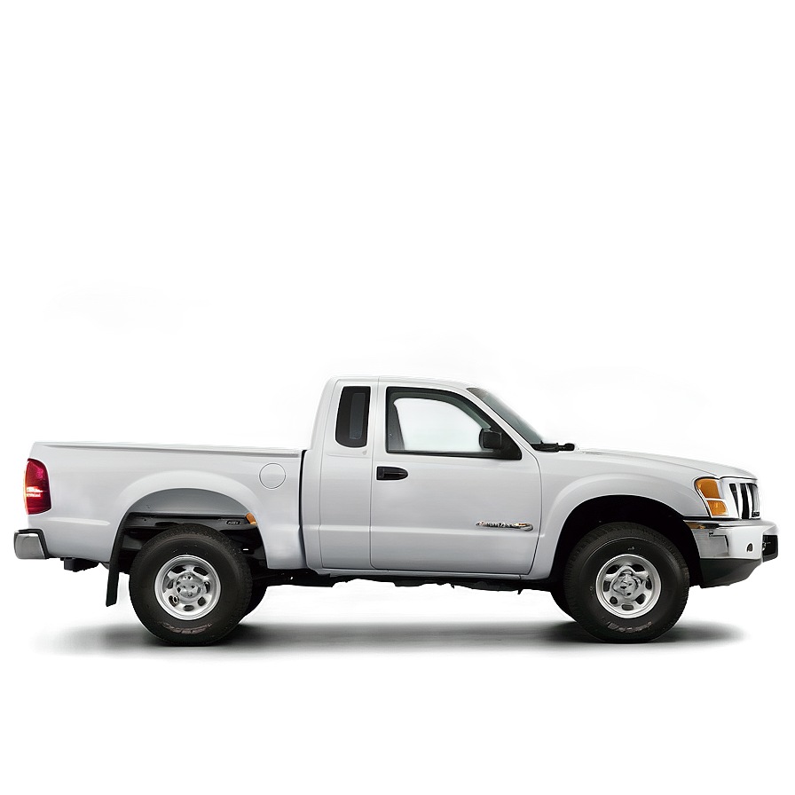 Single Cab Pickup Truck Png 06252024 PNG Image