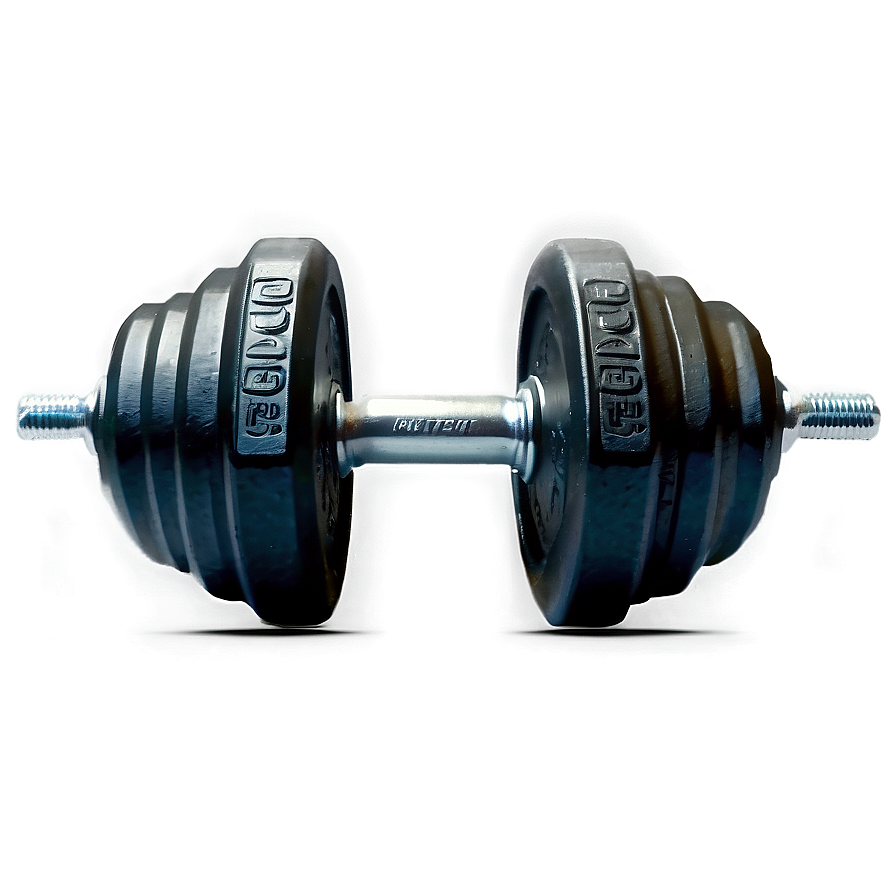 Single Cast Iron Dumbbell Png Lfd11 PNG Image