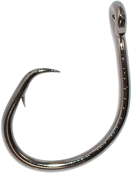 Single Fish Hook Isolated PNG Image