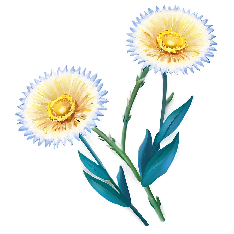 Single Flower Stem Png Omy PNG Image