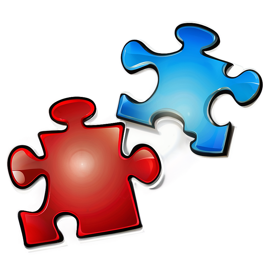 Single Puzzle Piece Clipart Png Wbq89 PNG Image