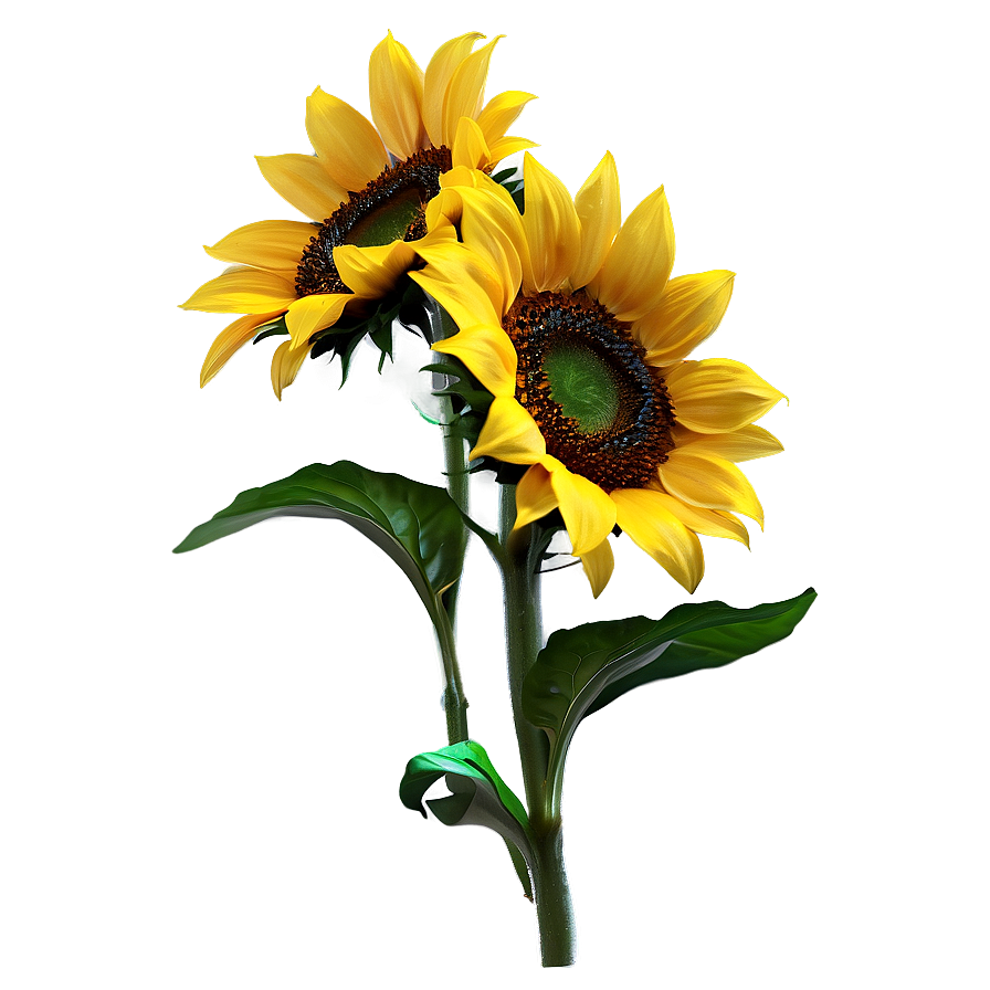 Single Sunflower Png Cpp99 PNG Image