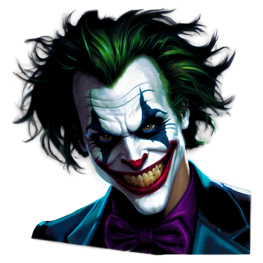 Sinister Joker Face Png 06122024 PNG Image