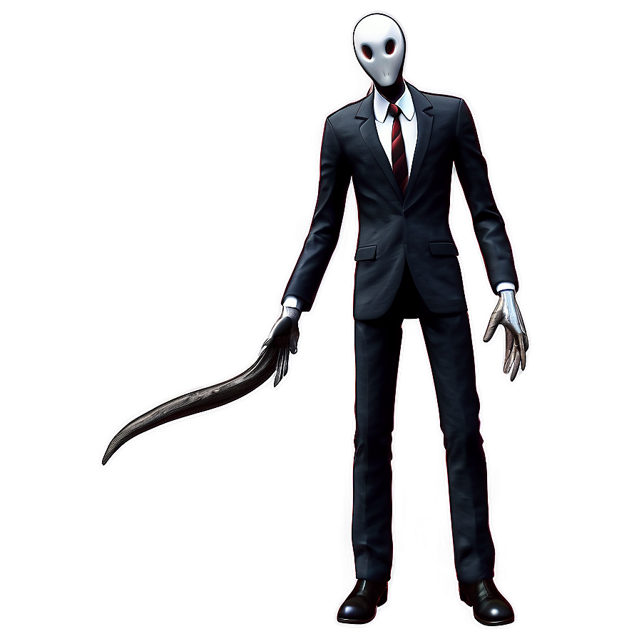 Sinister Slender Man Png 05252024 PNG Image