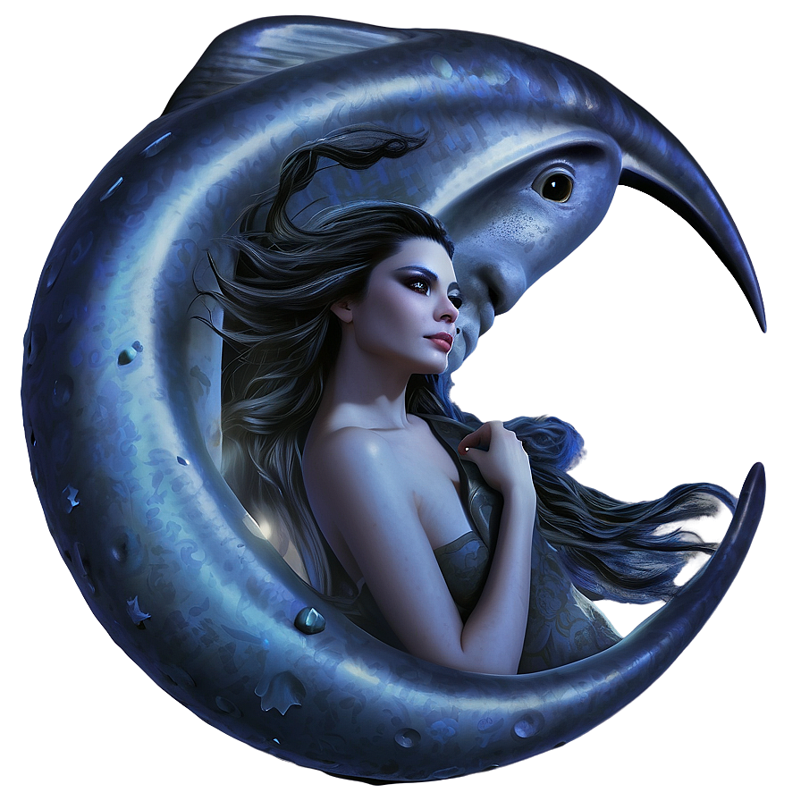 Siren In Moonlight Png 05242024 PNG Image