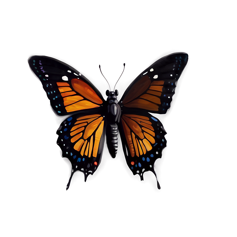 Sitting Butterflies Png Diy PNG Image