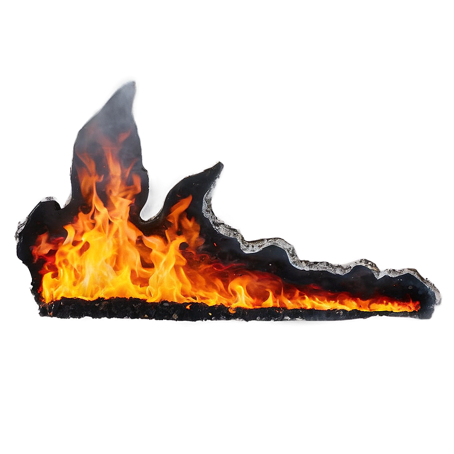 Sizzling Fire Border Png Woa PNG Image