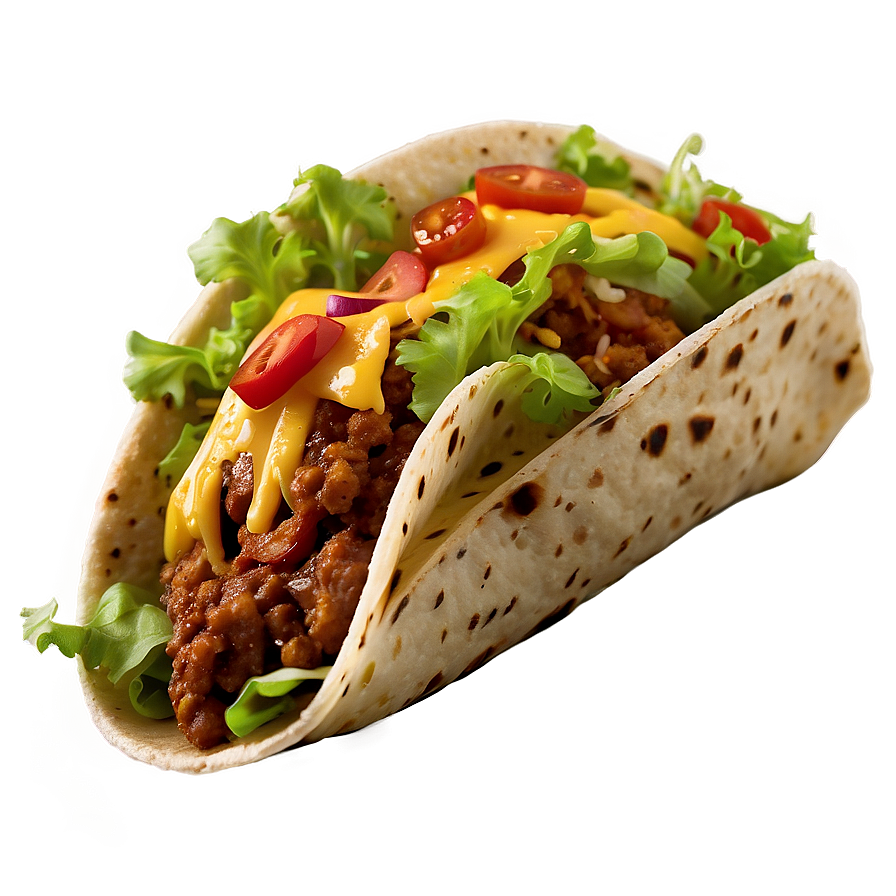 Sizzling Taco Png 05042024 PNG Image