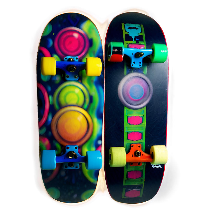 Skateboard Deck Collection Png Fnr14 PNG Image