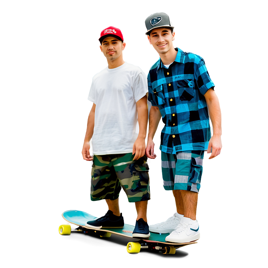 Skateboarding Crew Png 06242024 PNG Image