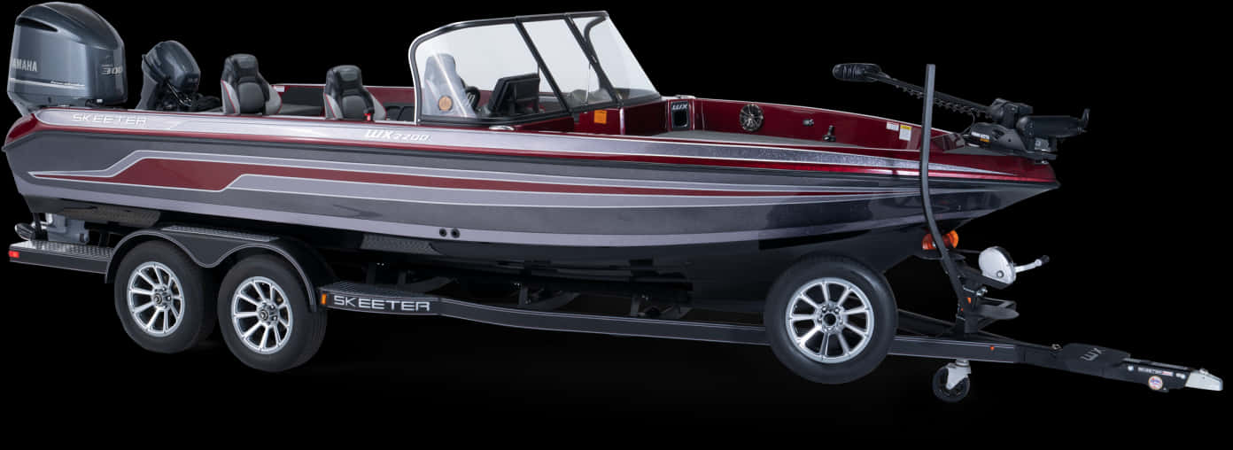 Skeeter Bass Boaton Trailer PNG Image