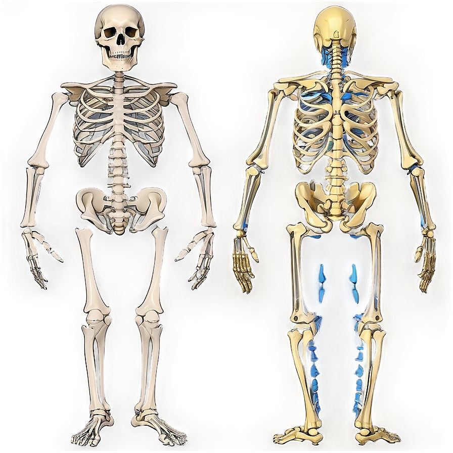 Skeletal System Comparative Sizes Png Svl24 PNG Image