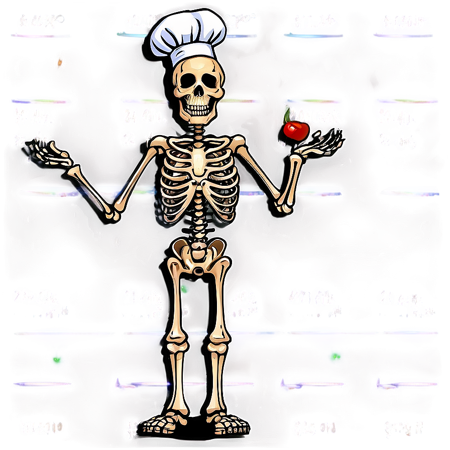 Skeleton Chef Png 85 PNG Image