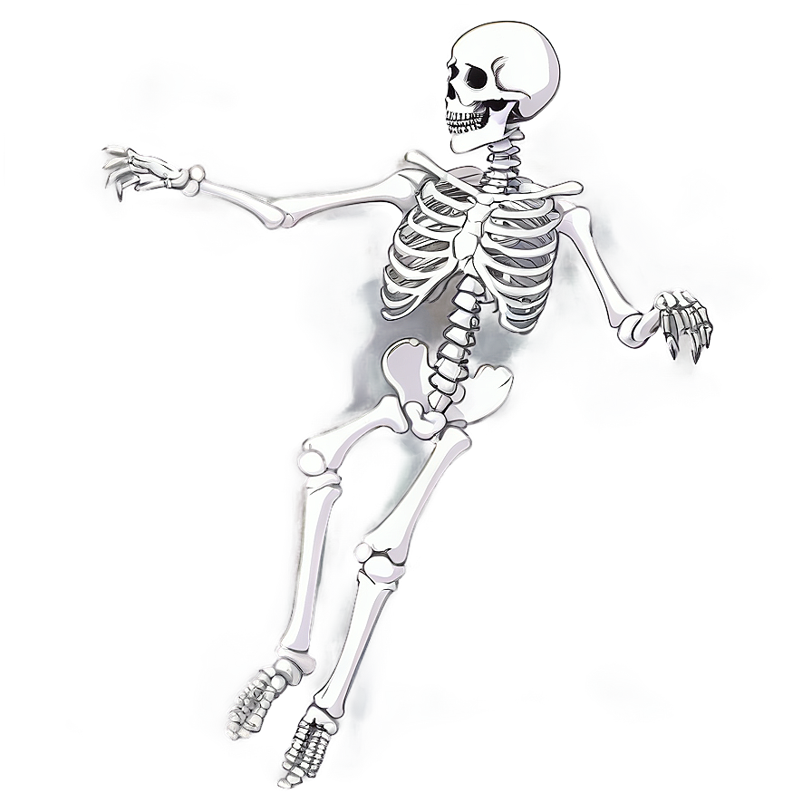 Skeleton Dancing D PNG Image