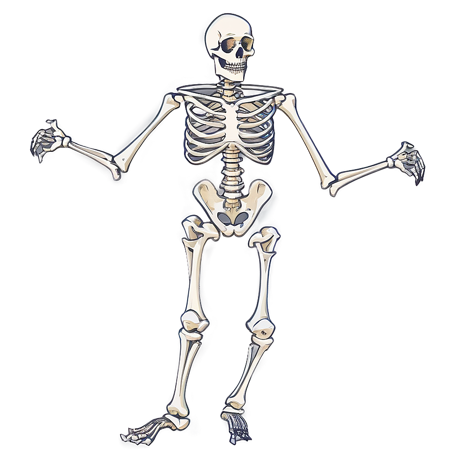 Skeleton Dancing In Costume Png Spu PNG Image