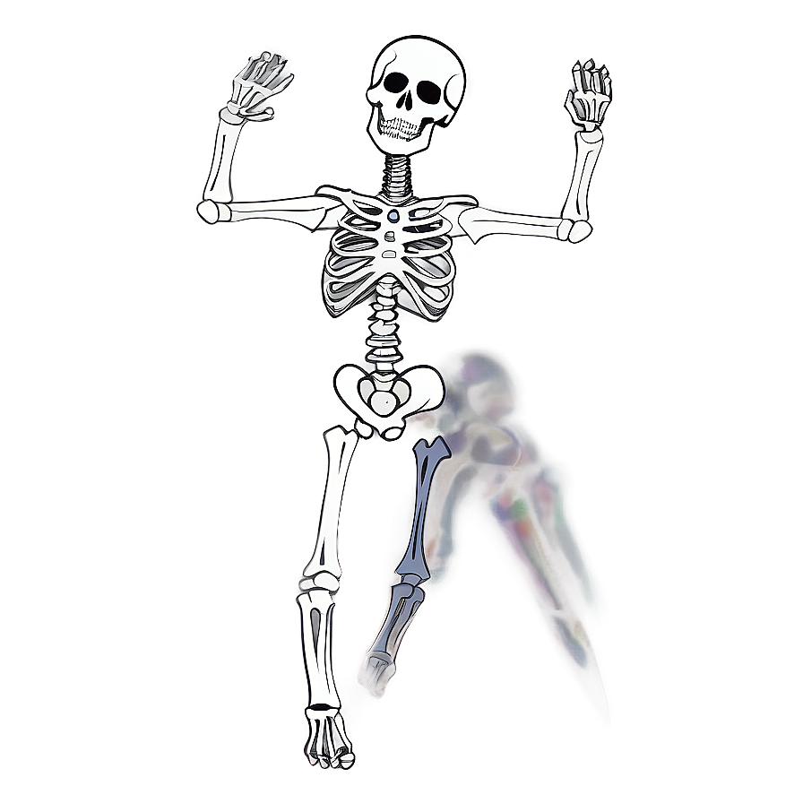 Skeleton Dancing On Beach Png Uku86 PNG Image