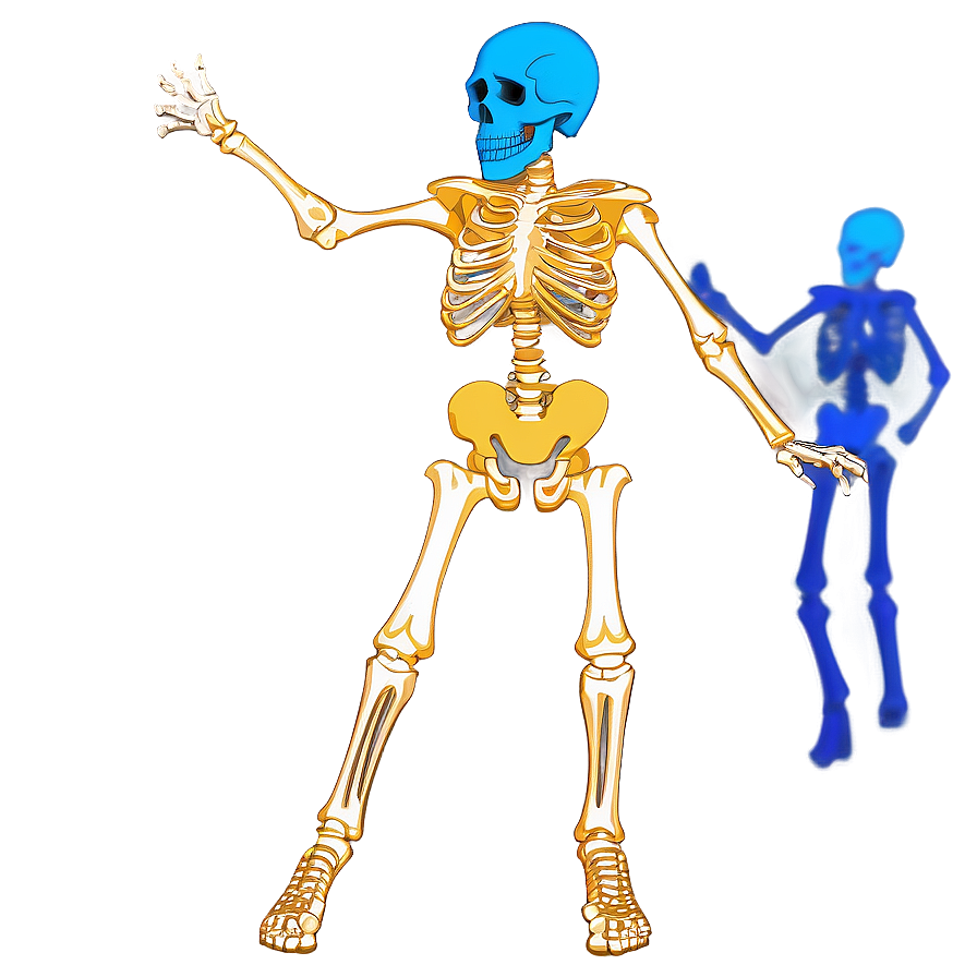 Skeleton Disco Dancing Png 06282024 PNG Image