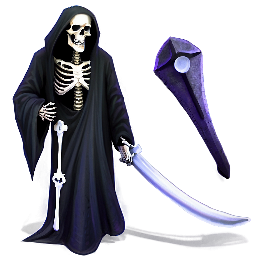 Skeleton Grim Reaper Png 71 PNG Image