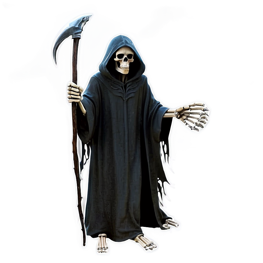 Skeleton Grim Reaper Png Uev45 PNG Image