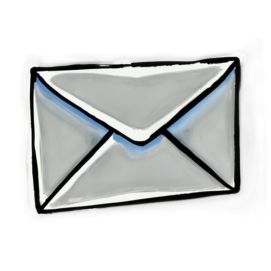 Sketch Style Email Logo Png 32 PNG Image