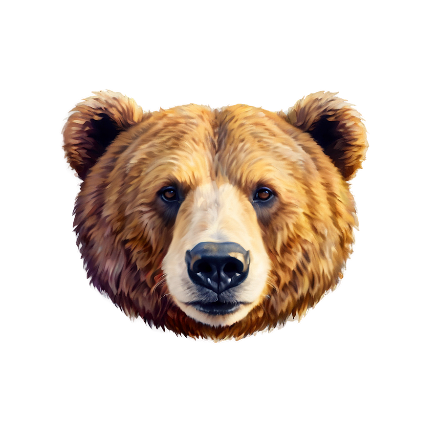 Sketched Bear Drawing Png Fqn22 PNG Image