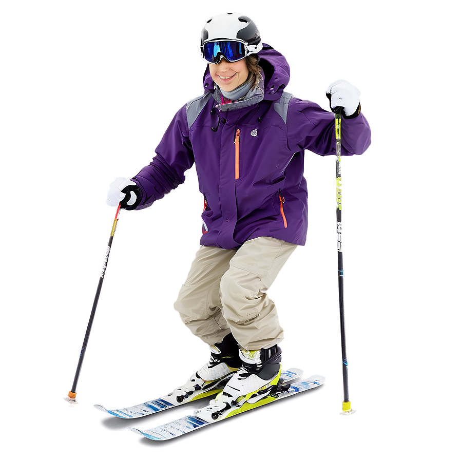 Skiing Winter Outfit Png 75 PNG Image