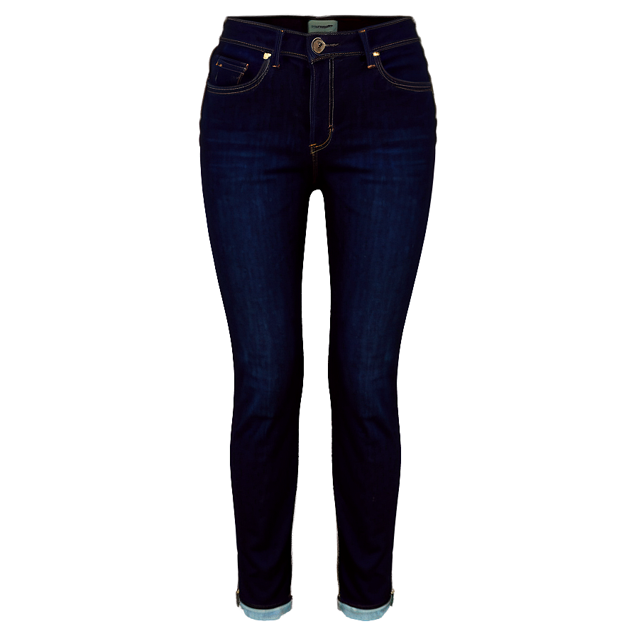 Skinny Jeans With Cuffs Png Its61 PNG Image