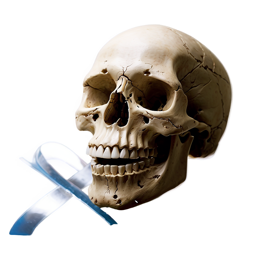 Skull And Bones Graphic Png Bwm33 PNG Image