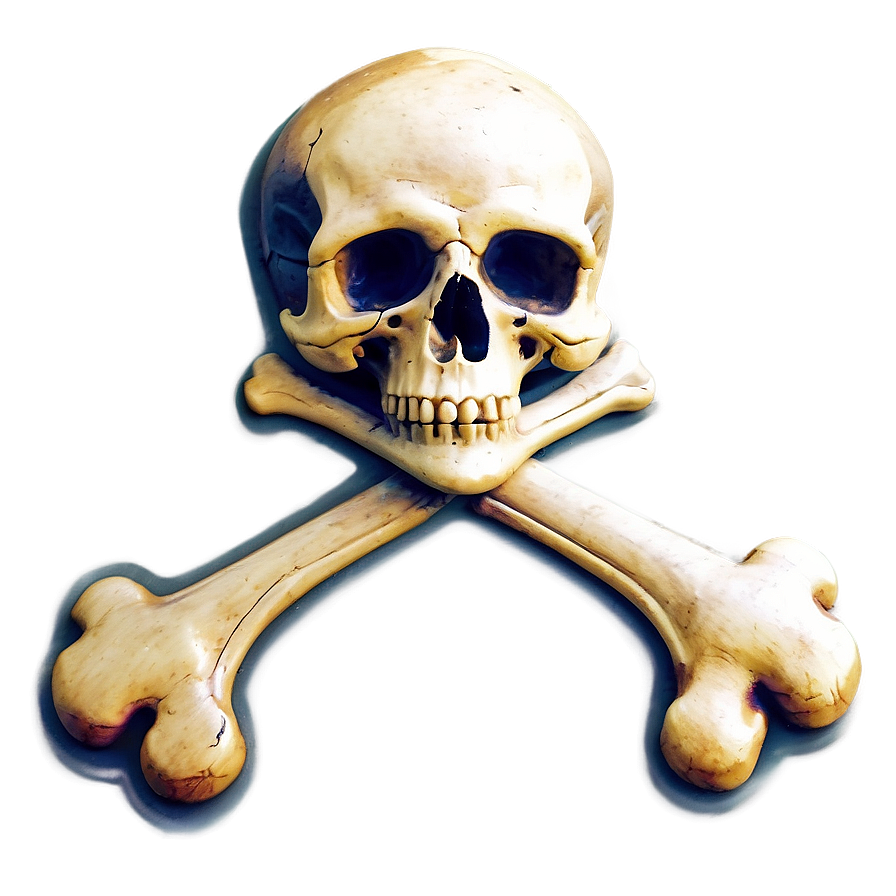 Skull And Bones Warning Sign Png Ewx70 PNG Image