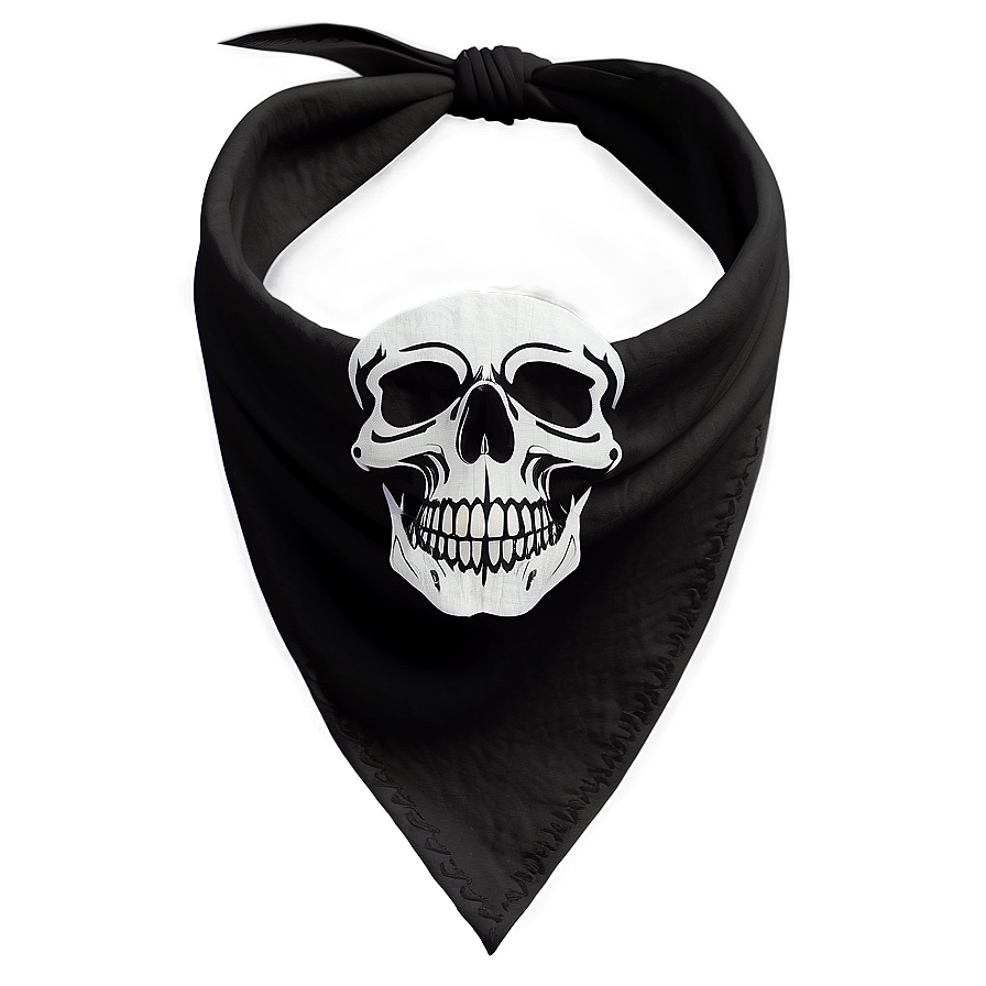 Skull Black Bandana Png 32 PNG Image